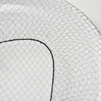 Lot de 100 filets à cheveux en nylon invisibles et très élastiques pour le ballet, la restauration, la coiffure et l'usage quotidien