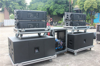Système audio professionnel LA-210P Line Array à double haut-parleur de 10 pouces