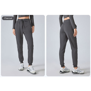 <span class=keywords><strong>Pantaloni</strong></span> da <span class=keywords><strong>donna</strong></span> <span class=keywords><strong>pantaloni</strong></span> sportivi con tasche a vita alta per Yoga allenamento Lounge - Product Image 5