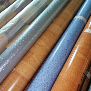 Rollo de suelo de espuma de PVC de vinilo de lujo personalizado barato de 1, 0 mmX2mX30m, linóleo barato antideslizante para uso interior en el hogar y la Oficina - Product Image 4