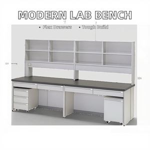 Bàn làm việc hiện đại bằng nhựa epoxy kiểu mô-đun, dành cho bệnh viện và phòng thí nghiệm trường học - Product Image 2