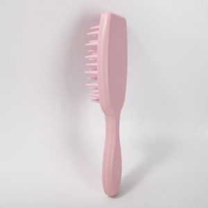 Pettine per Massaggio Capelli Personalizzabile in ABS Ovale Impermeabile con Materiale Spazzola in TPR per Uso Domestico - Product Image 3