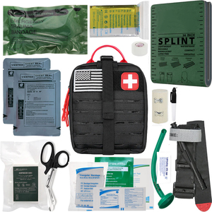 Tas Trauma Portabel Oripower Perlengkapan Darurat Peralatan Pertolongan Pertama dengan Perlengkapan Medis untuk Berkemah di Luar Ruangan - Product Image 1