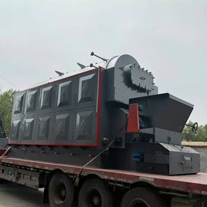 Générateur de vapeur automatique biomasse granulés d'alimentation 50Hp 80Hp 100Hp 200Hp petite chaudière à vapeur à bois <span class=keywords><strong>prix</strong></span> d'usine - Product Image 6