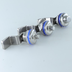 SW13シリンダーEMKAクォーターターンロック（ステンレス製衛生キャビネット用） - Product Image 6