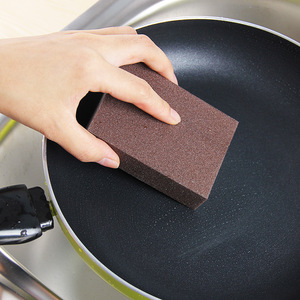 Diamond Sponge Scrubber Rectangle Pad For Kitchen Pot Cleaner Stain Remover - Product Image 2