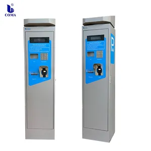 Ticket dispenser parking management system auto payment station machine street parking meter coin parking meters
