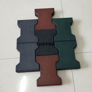 พื้นยางกันลื่นคุณภาพสูง รูปทรงกระดูกสุนัข แบบประกบต่อกันได้ - Product Image 3