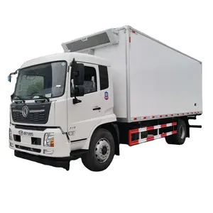 Top Brand Optional 9.6m refrigerated truck white cold room van truck