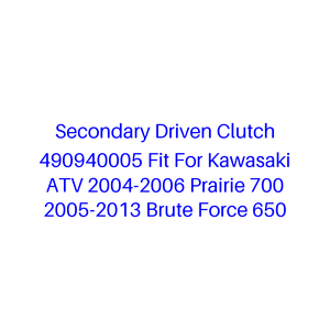 Embrague secundario 490940005 compatible con <span class=keywords><strong>Kawasaki</strong></span> ATV 2004-2006 Prairie 700 2005-2013 Brute Force <span class=keywords><strong>650</strong></span> - Product Image 1
