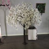 Arbre artificiel en fleurs de cerisier en soie, style Sakura pleureuse, pour décoration intérieure et extérieure de mariages, fêtes et événements (vente en gros)