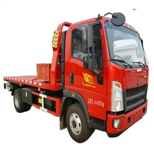 Sinotruk HOWO 4x2 tow trucks & wreckers one-to-two equipment 13 tons -16 tons wrecker towing truck for sale