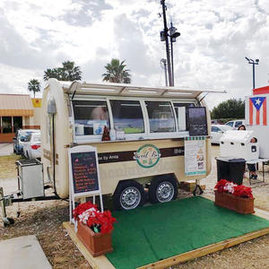 Acheter un chariot de vente ambulante de nourriture rapide, un kiosque, un chariot de vente ambulante de crème glacée à service rapide, petit et mini, à poser sur une table, pour crème glacée molle et dure - Product Image 4