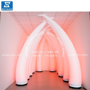 <span class=keywords><strong>Inflatable</strong></span> trang trí <span class=keywords><strong>LED</strong></span> tusk trụ cột quảng cáo <span class=keywords><strong>LED</strong></span> ánh sáng <span class=keywords><strong>Inflatable</strong></span> trụ cột - Product Image 2