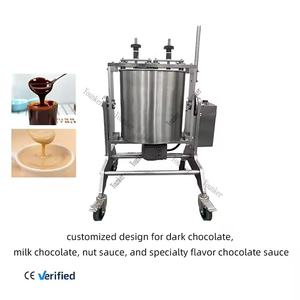 Macchina per Cioccolato Mini con Capacità 2kg-10kg, Temperatrice per Processo del Cacao, Melanger in Pietra <span class=keywords><strong>40</strong></span>-50 Kg, Trituratore per Cioccolato - Product Image 2