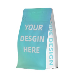 Bolsas de Café con Válvula y Fondo Plano, Impresión Personalizada a Todo Color, 250g 500g 1kg, con Cierre Ziplock - Product Image 4