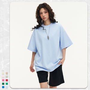 Fabricant de t-shirts MT2669, vente en gros, t-shirts personnalisés en coton lourd 350 g/m², 100 % coton, pour hommes, t-shirts surdimensionnés, t-shirts Hombre - Product Image 5