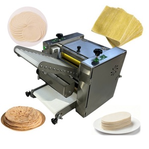 Machine de fabrication de roti personnalisée Machine de fabrication de peau Lumpia entièrement automatique et facile à utiliser Machine à peau de boulette préférée <span class=keywords><strong>du</strong></span> chef - Product Image 4