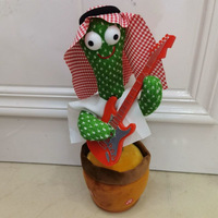 Offre Spéciale chantant et dansant parlant électrique Cactus jouets en peluche intelligent interactif livraison gratuite Cactus pour enfants modèle USB
