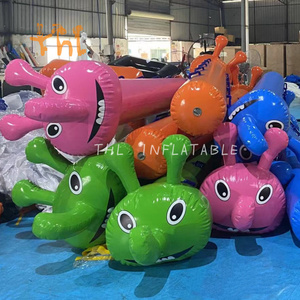 Vers géants gonflables, chenilles gonflables, jouets de parc aquatique, activités de jeu pour les équipes de course - Product Image 1