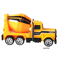 5 adet/takım 1/64 ölçekli mühendislik araba inşaat araç kamyon Die Cast Model ekskavatör Diecast alaşım araba çocuklar için