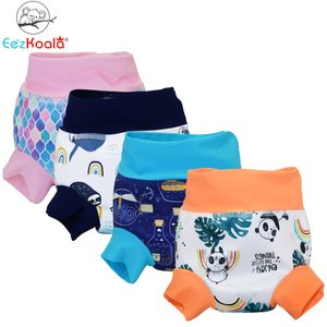 EezKoala-pañal lavable reutilizable para bebé, pantalones de entrenamiento con estampado impermeable para pequeños nadadores, no <span class=keywords><strong>pañales</strong></span> de tela desechables - Product Image 1