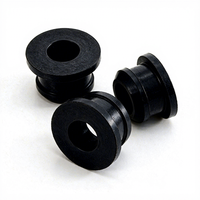 Passe-câble en caoutchouc noir, protecteur de câble, bague de protection pour câble électrique 10 mm