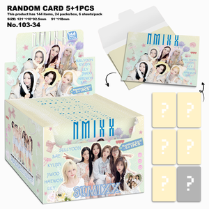 Lien pour tous les modèles |   Cartes Lomo Kpop Stray Kids /pink and Black/Bantan Boys Random Blind Box 5+1, 144 pièces, Carte Cadeau de Noël - Product Image 5
