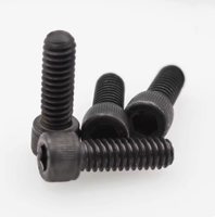 Harga Grosir Baut Kepala Bulat Hexagon Socket Berlapis Seng Kelas 8.8 Warna Hitam untuk Mesin Bordir