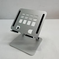 IKATAK support de tablette en alliage d'aluminium de refroidissement réglable support d'onglet pliable pour iPad Android Logo personnalisable pour une utilisation de bureau