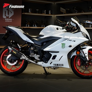 Système d'échappement moto Forsound Factory à <span class=keywords><strong>prix</strong></span> de gros, tuyau Akrapovic GP-Spec, silencieux de piste, système slip-on pour <span class=keywords><strong>R3</strong></span> - Product Image 5