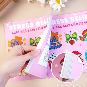 Libro de Colorear Certificado con Varias Imágenes Relajantes, Dibujos Adorables y Artículos Encantadores <span class=keywords><strong>para</strong></span> Adultos y Niños - Product Image 3