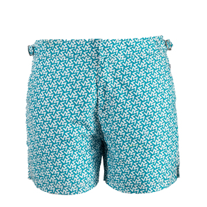 Pantaloncini da ginnastica elastici da <span class=keywords><strong>uomo</strong></span> di alta qualità pantaloncini da spiaggia elasticizzati a 4 vie Shorts da spiaggia slip in Spandex riciclati stampati personalizzati - Product Image 1