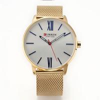 Montre sport de luxe pour homme, mouvement à quartz, boîtier en alliage, bracelet en acier inoxydable, cadran à aiguilles, résistante à l'eau 3BAR