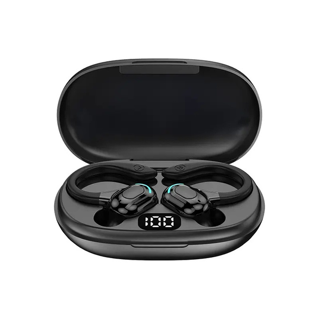 TWS F8 BT Headphones Wireless Earbuds for V5.3 IPX5 Waterproof Wireless Charging Case Digital LED Display In-Ear Design