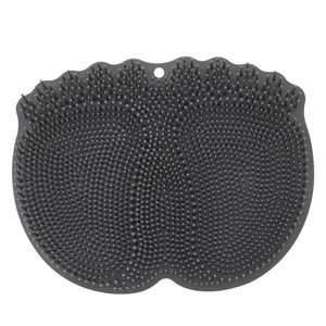 Anti-Slip Home Use <b>Bath</b> <b>Mat</b> Bathroom <b>Back</b> Rubbing and Feet Massaging Foot Washing Brush for Removing Dead Skin - Product Image 1