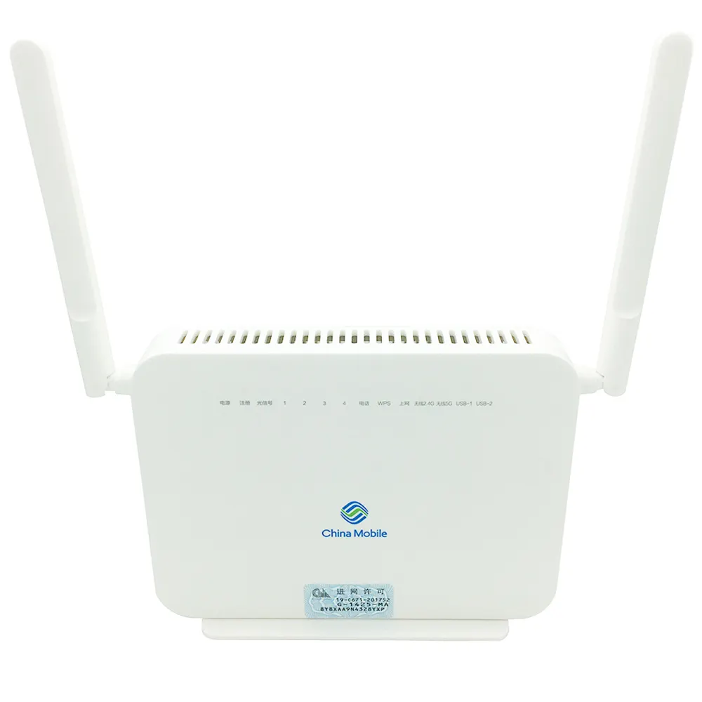 New Gpon G-1426-MA 4GE Lan Port Dual Band Wifi ONU 2.4G&5g Onu wifi6 Ax1800 Router Modem For Fiber Optic Network