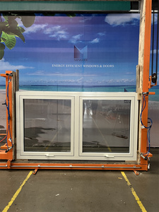 Minglei phổ biến phong cách hiện đạ<span class=keywords><strong>i</strong></span> tùy chỉnh nhôm cửa kính và khung cửa sổ đô<span class=keywords><strong>i</strong></span> kính cửa sổ nhôm Pháp - Product Image 4