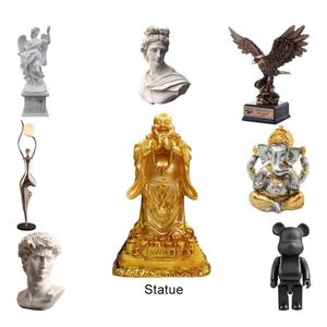 Agente de Compras 1688, Fábrica China, Artesanía de Lujo, Figura Decorativa de Resina Abstracta de Dama para Escritorio, Agente de Abastecimiento en China - Product Image 1