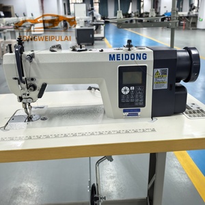 Tích hợp trực tiếp ổ đĩa trên cùng Dưới thức ăn lockstitch Máy may Điều kiện Mới máy vi tính hoạt động cạnh cắt threadtrimmer - Product Image 3