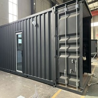 Maisons préfabriquées de luxe de haute qualité en conteneurs maritimes de 40 pieds, 3 chambres, fabriquées en Chine