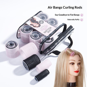 Nouvel ensemble de 36 rouleaux <span class=keywords><strong>à</strong></span> cheveux sans chaleur, outils de coiffure DIY, rouleaux auto-agrippants en nylon multi-tailles pour salon et usage domestique - Product Image 5