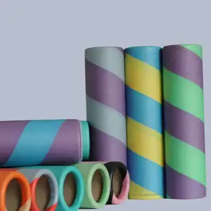 Tubo di carta pergamena POY DTY e carta per cartone centrale per l'industria tessile ad alta fibra chimica