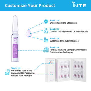 Marque privée Acide Hyaluronique Naturel <span class=keywords><strong>Pro</strong></span>-Xylane Anti-Rides Visage Hydratant Sérum Éclaircissant Blanchissant pour Ampoule - Product Image 6
