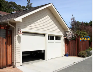 LONG TAI Portes <span class=keywords><strong>de</strong></span> <span class=keywords><strong>garage</strong></span> sectionnelles Porte <span class=keywords><strong>de</strong></span> <span class=keywords><strong>garage</strong></span> basculante en acier isolé en aluminium avec surface finie - Product Image 4