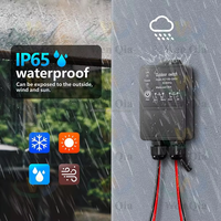 Interrupteur sans fil 433 MHz longue portée 1000 m, télécommande étanche IP65 30A pour éclairage extérieur – Vente en gros