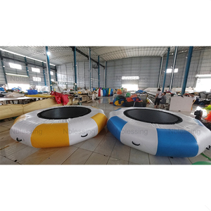 Top Quality Inflatable Jumping <b>Trampoline</b>, Floating Water Toys Bouncer Cheap Platforms <b>Trampoline</b> Inflatable Rotating Water Toys - Product Image 1