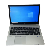 Ordinateur portable professionnel d'occasion en gros pour 850G5 Intel i5 8e génération 256 Go TN Caméra Anglais, idéal pour le bureau et les étudiants, prix abordable, en stock, bon état