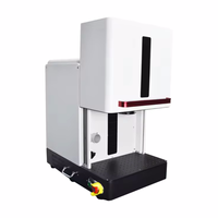 Marqueur laser facile à utiliser 20w 30w 50w Machine de marquage laser fermée pour matériaux métalliques
