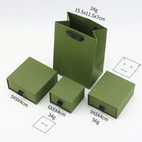 Boîte à bijoux en papier avec logo personnalisé Xinxing, vente en gros, boîte à tiroir coulissante bon marché